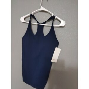 LULULEMON New Ebb To Street Tank Top - Trur Navy - Size 10